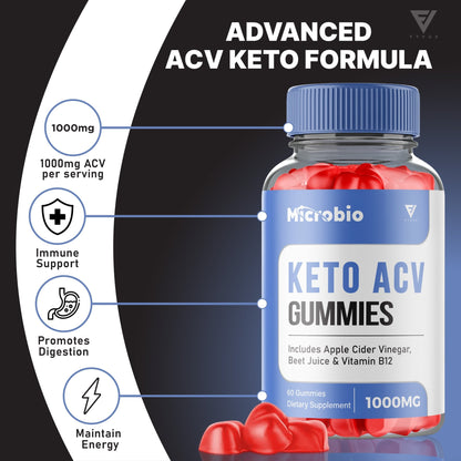 Microbio ACV Gummies - Vitamin Place