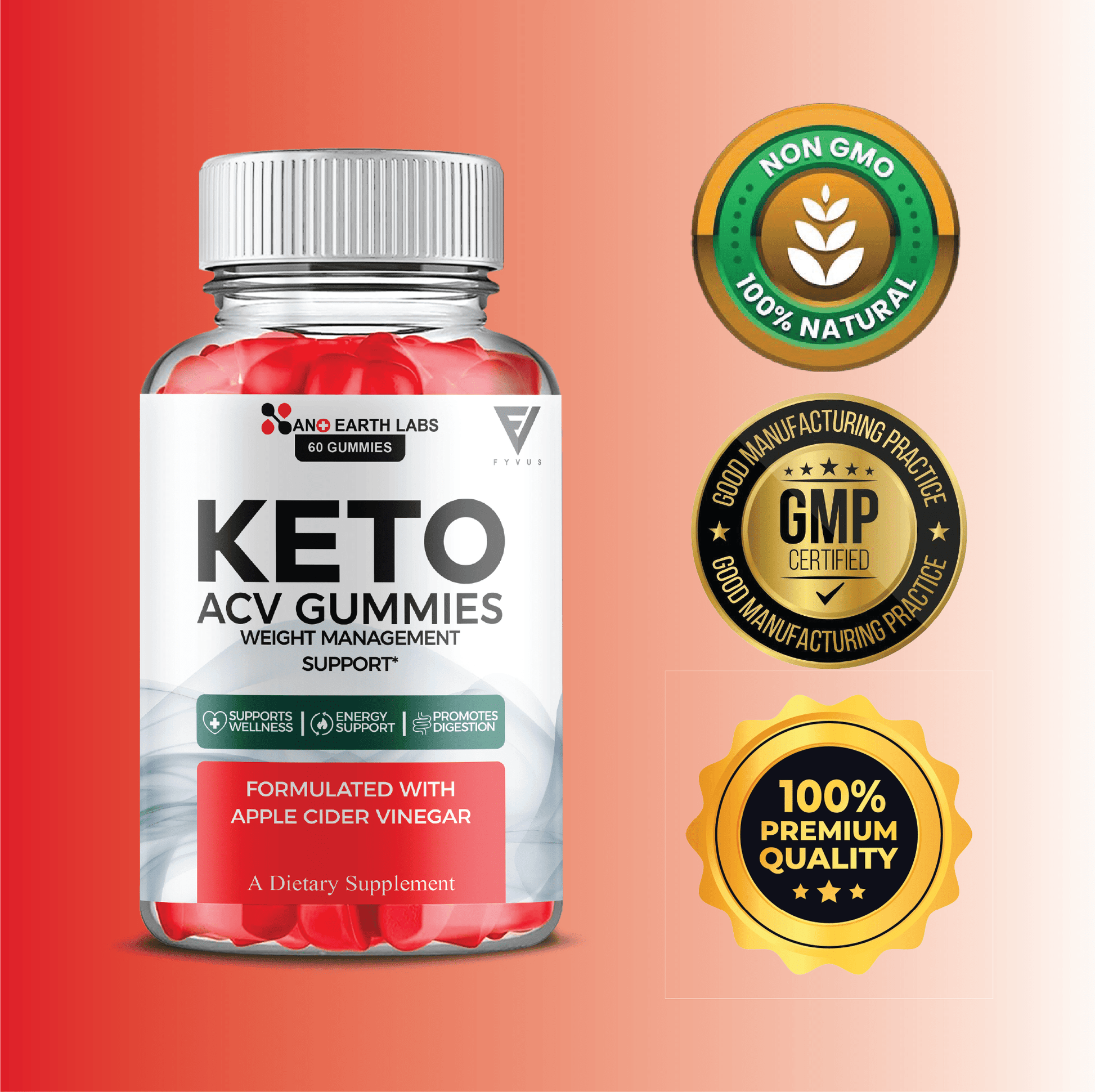Nano Earth Labs Keto Gummies - Vitamin Place