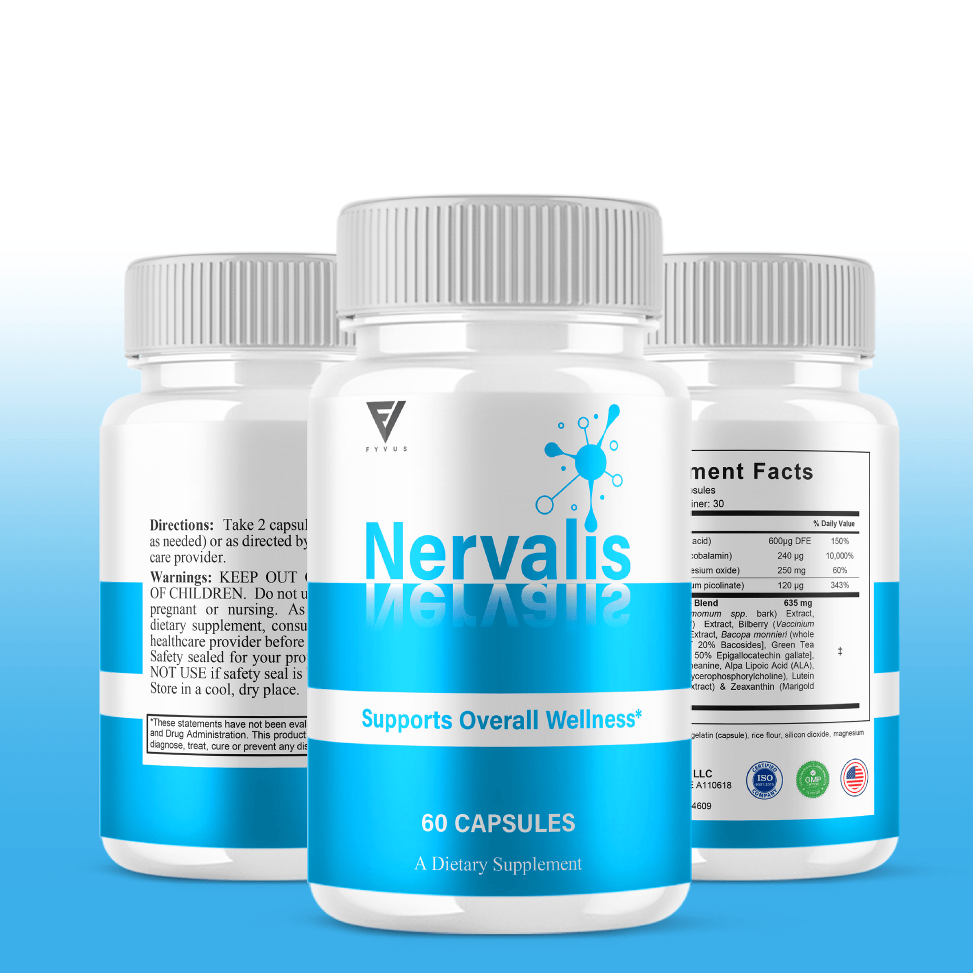 Nervalis Capsules - Vitamin Place - Brain & Cognitive