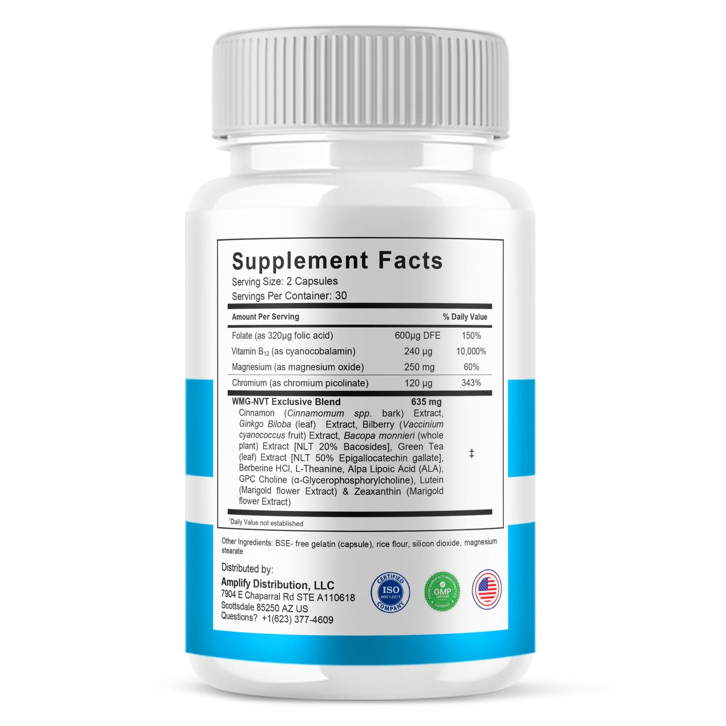 Nervalis Capsules - Vitamin Place - Brain & Cognitive