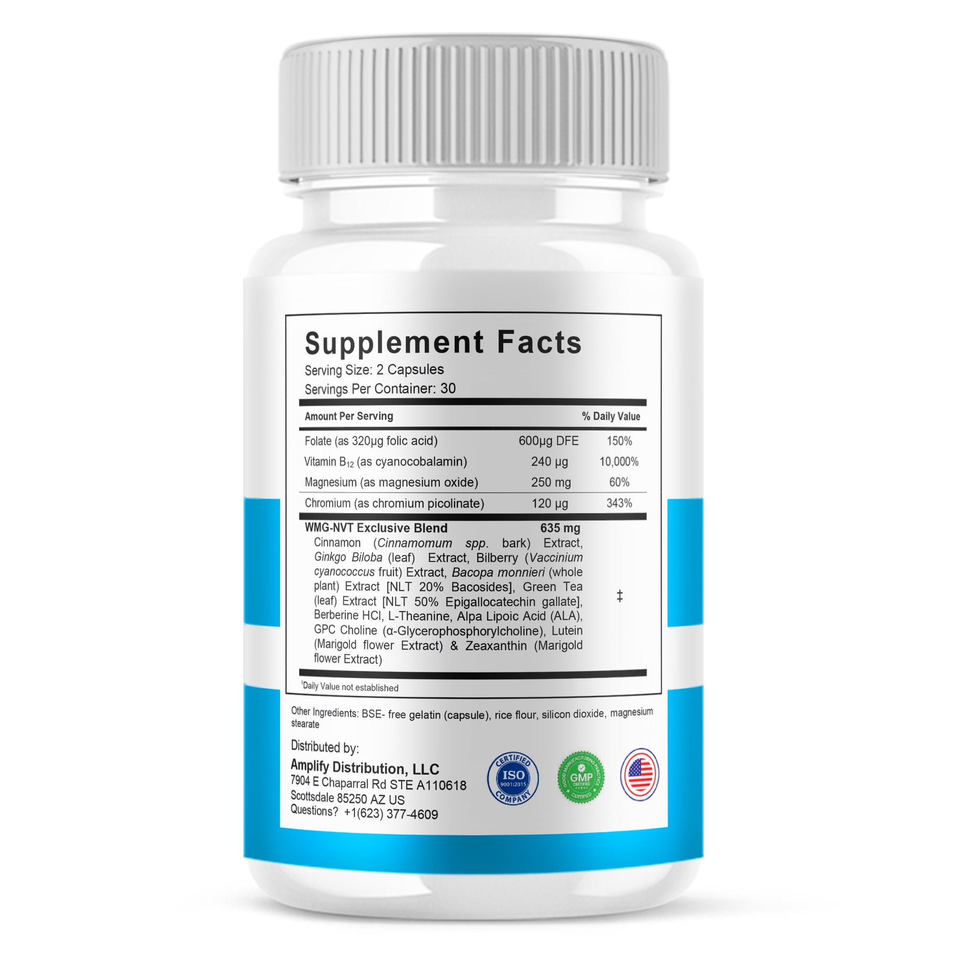 Nervalis Capsules - Vitamin Place - Brain & Cognitive