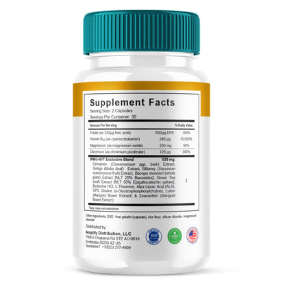 Nerve Calm Nerve Relief Capsules - Vitamin Place - Nootropic