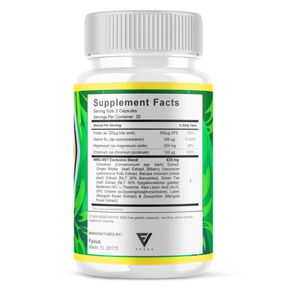Nerve Forte Nootropic Capsules - Vitamin Place