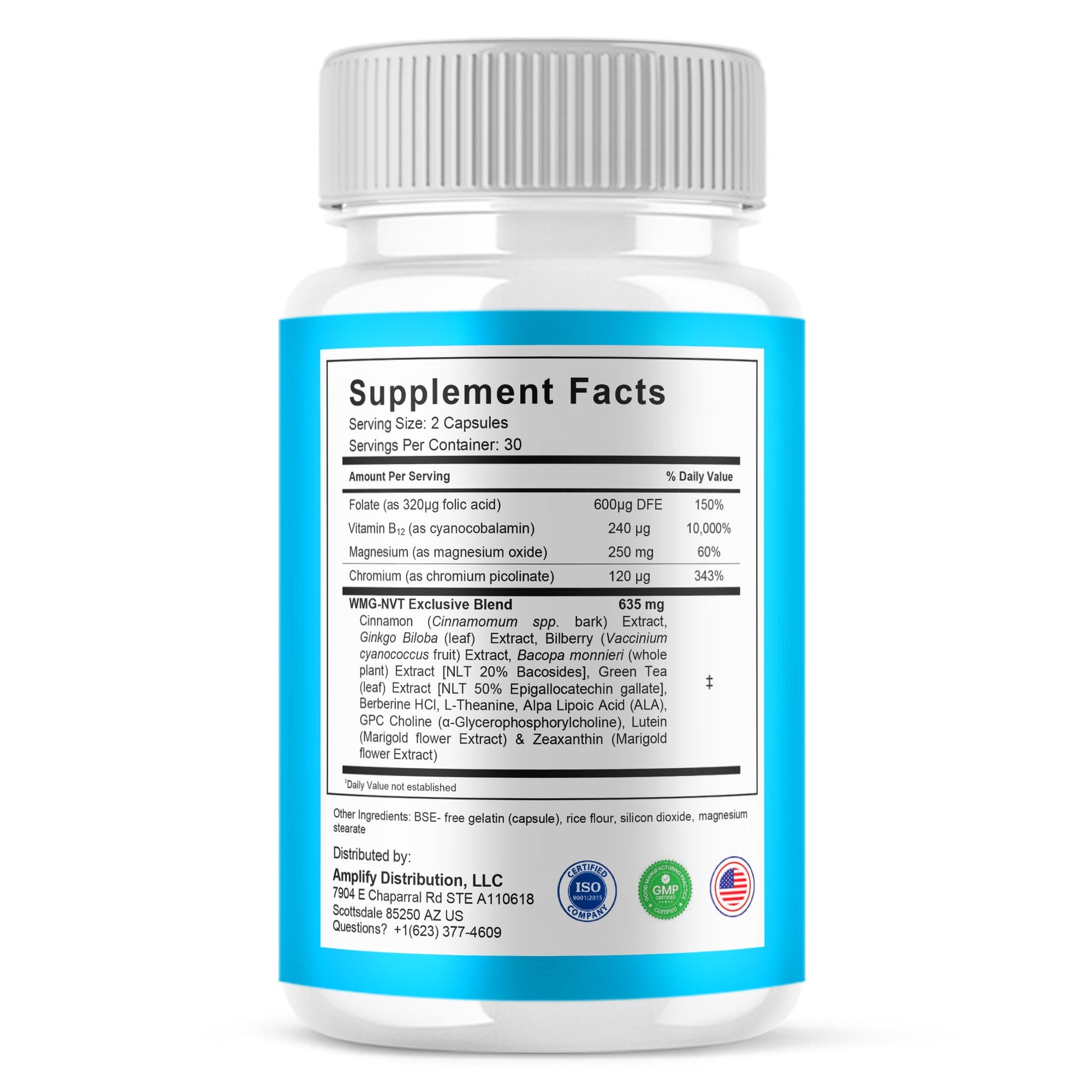 Nerve Fresh Pro Nootropic Capsules - Vitamin Place - Nootropic