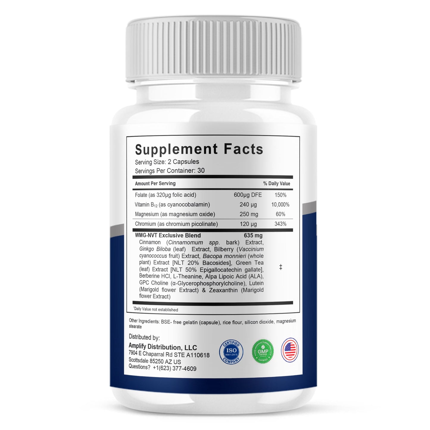 Neuro Silence Capsules - Vitamin Place - Brain & Cognitive