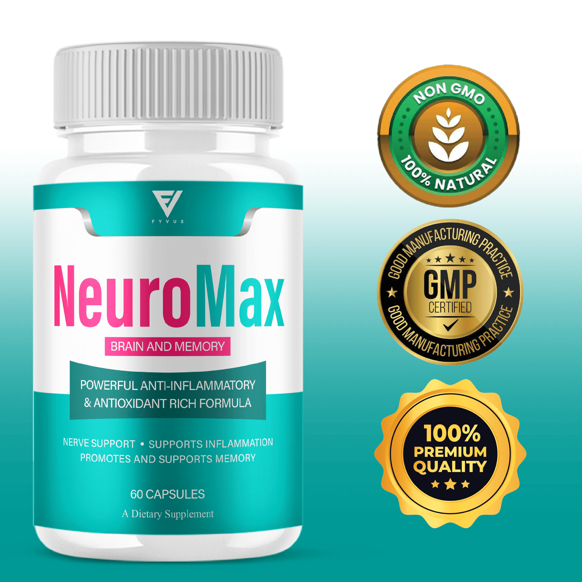 NeuroMax Brain and Memory Capsules - Vitamin Place