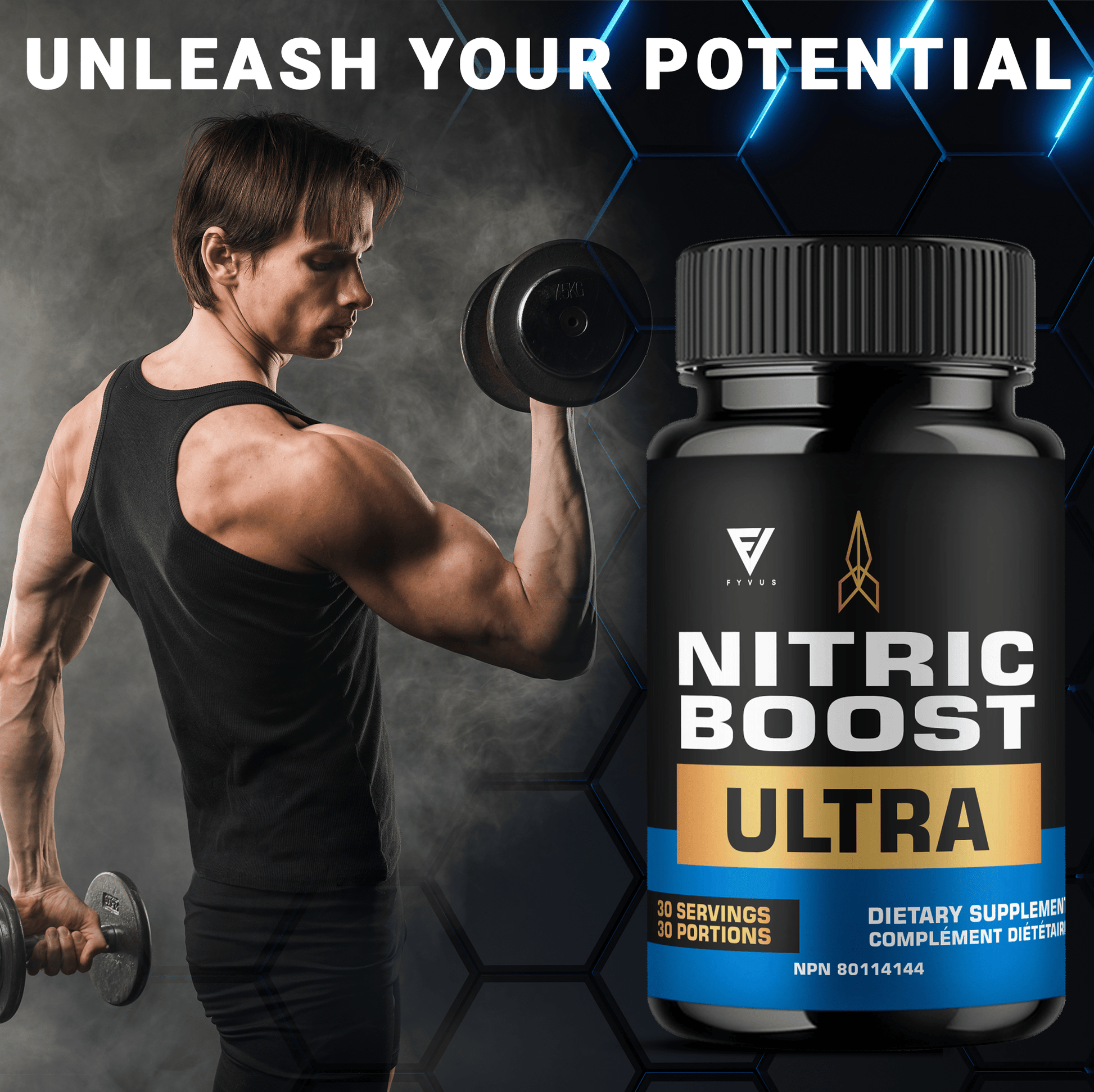 Nitric Boost Ultra Capsules - Vitamin Place
