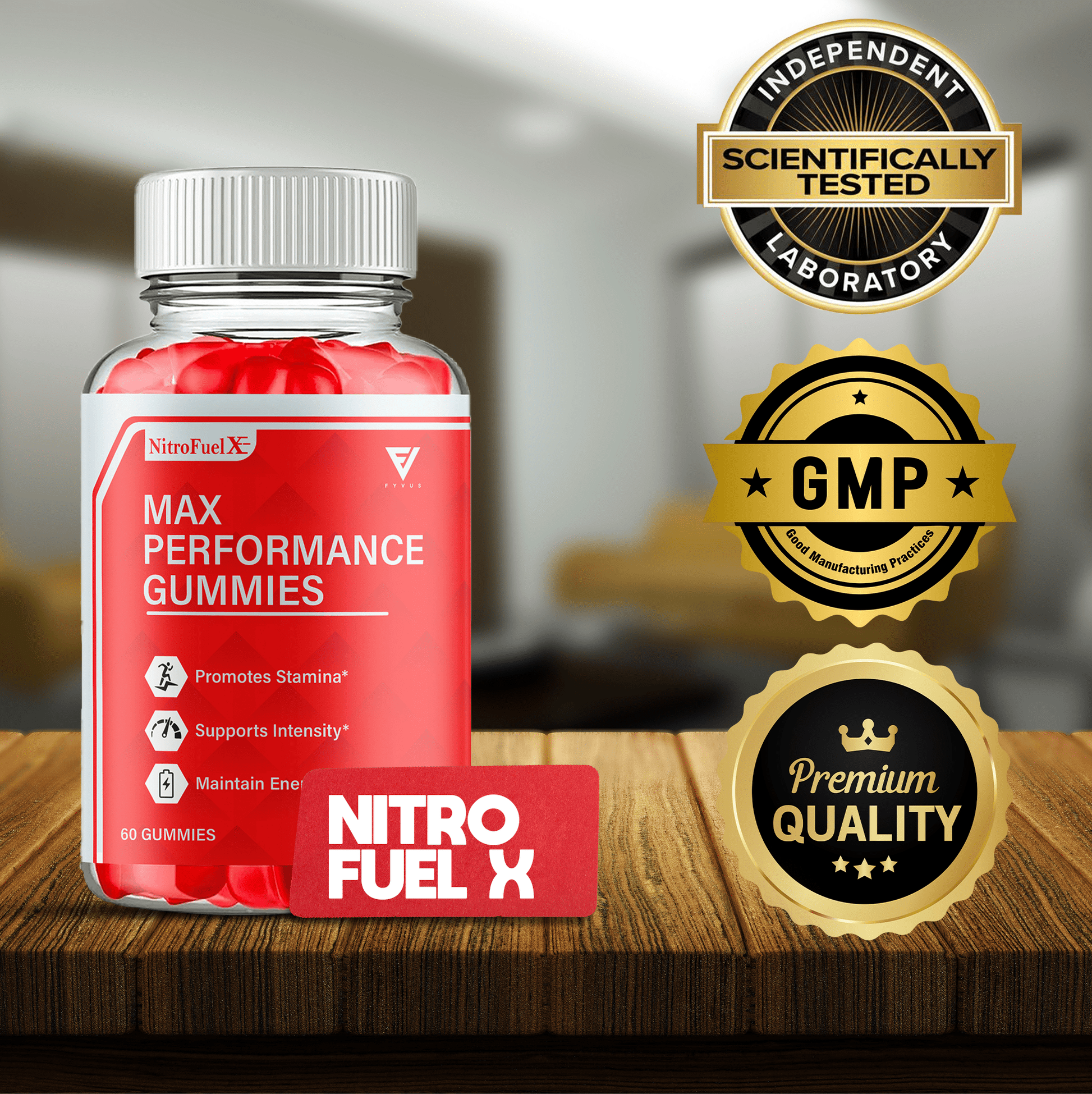 Nitro Fuel X Gummies - Vitamin Place - Sports Nutrition