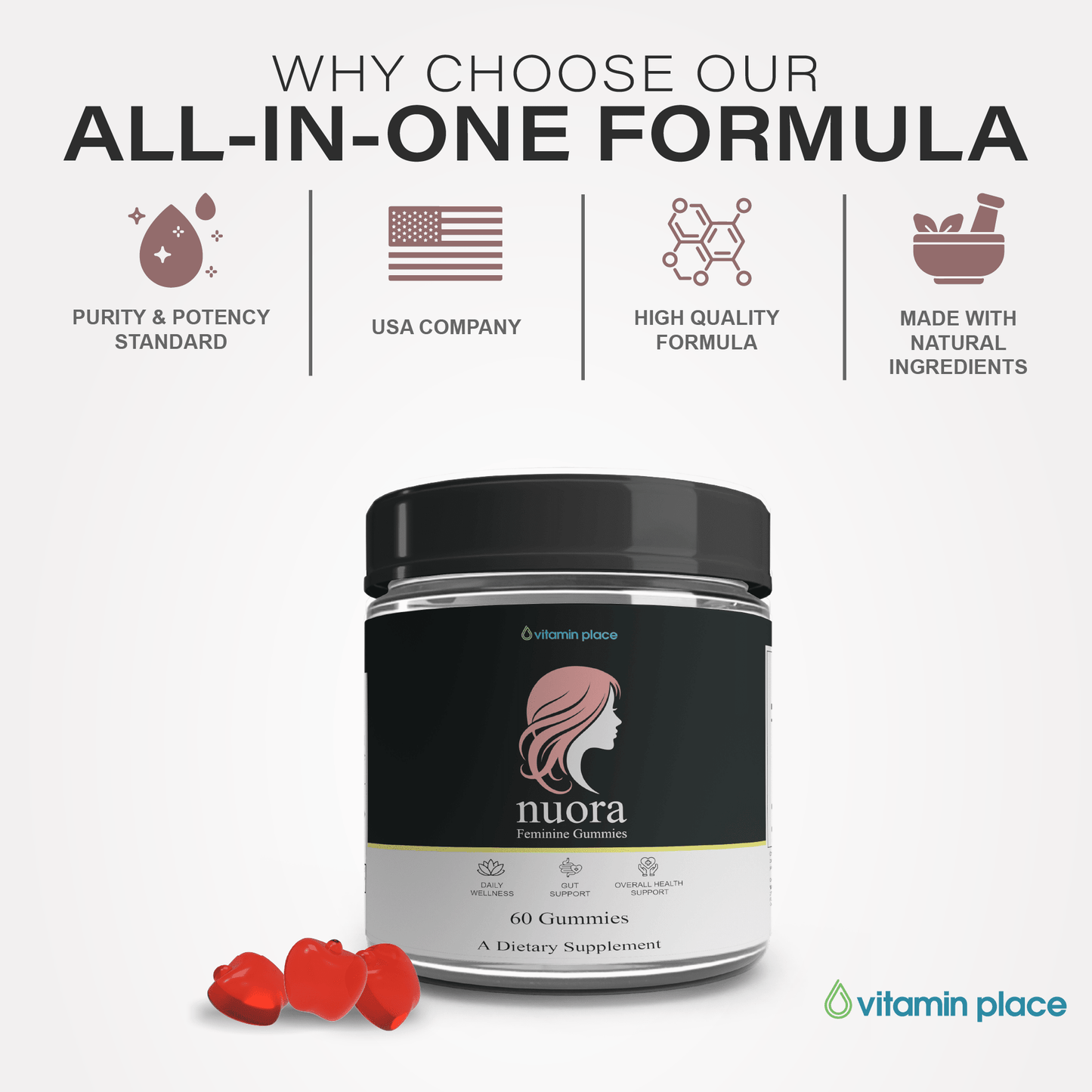 Nuora Gummies - Vitamin Place - Metabolism & Wellness