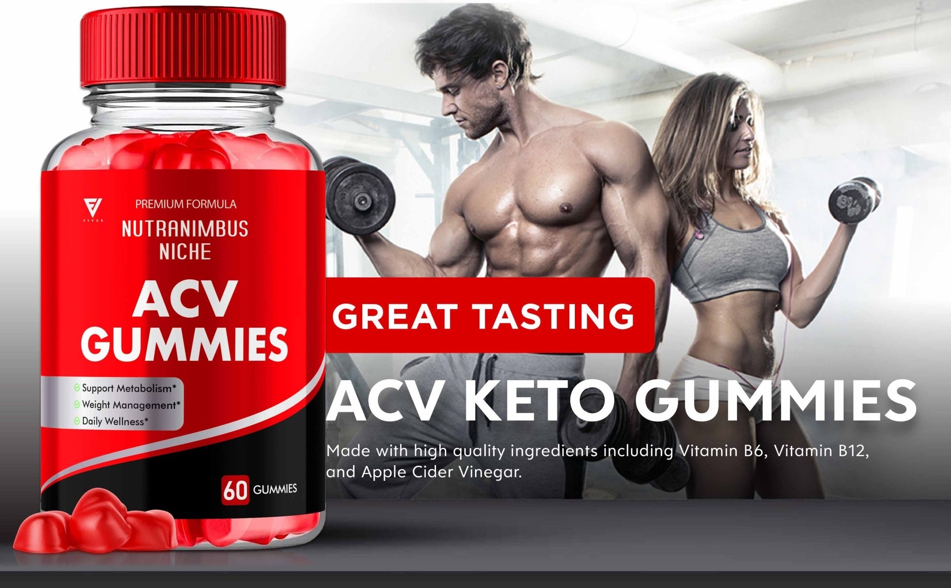 NutraNimbus Niche - Keto ACV Gummies - Vitamin Place