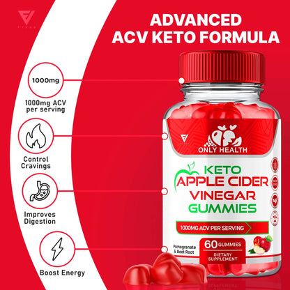 Only Health - Keto ACV Gummies - Vitamin Place