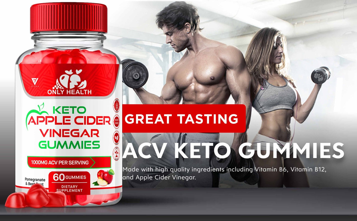 Only Health - Keto ACV Gummies - Vitamin Place