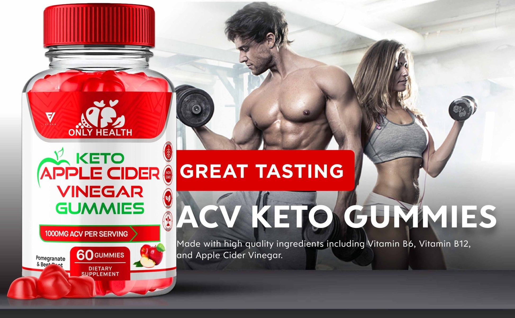 Only Health - Keto ACV Gummies - Vitamin Place