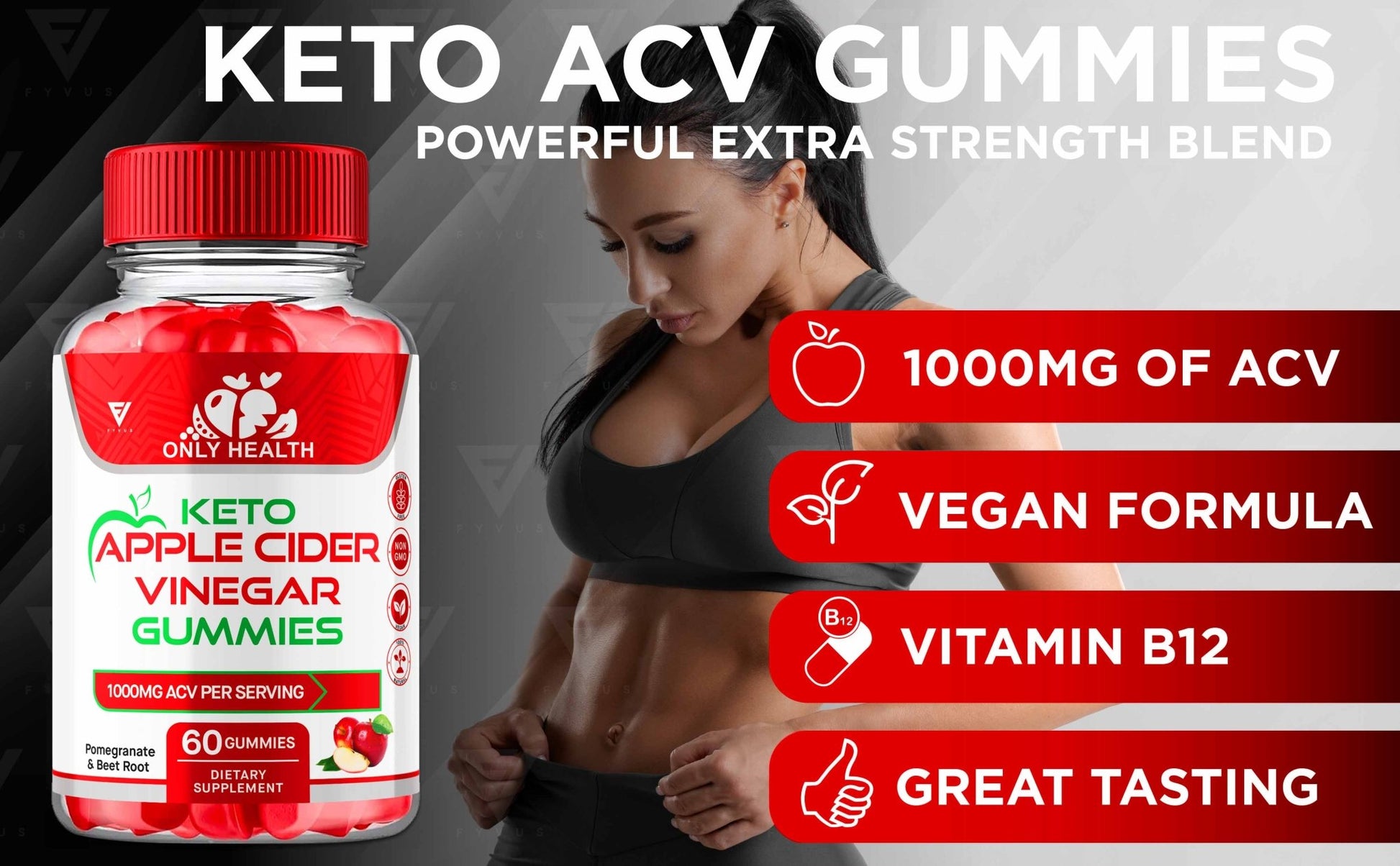 Only Health - Keto ACV Gummies - Vitamin Place