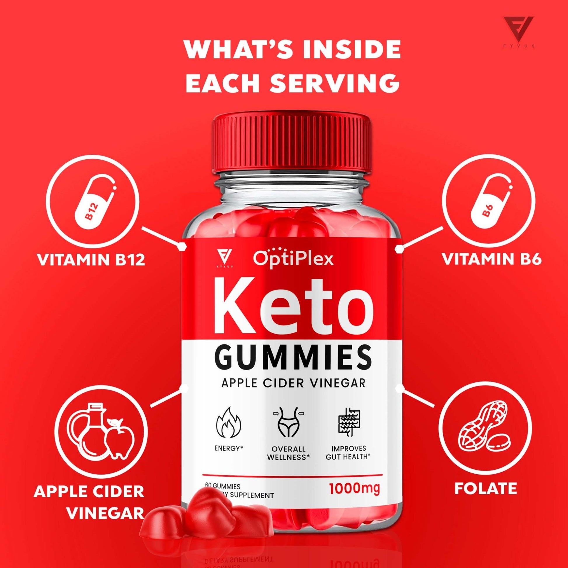 Optiplex - Keto ACV Gummies - Vitamin Place