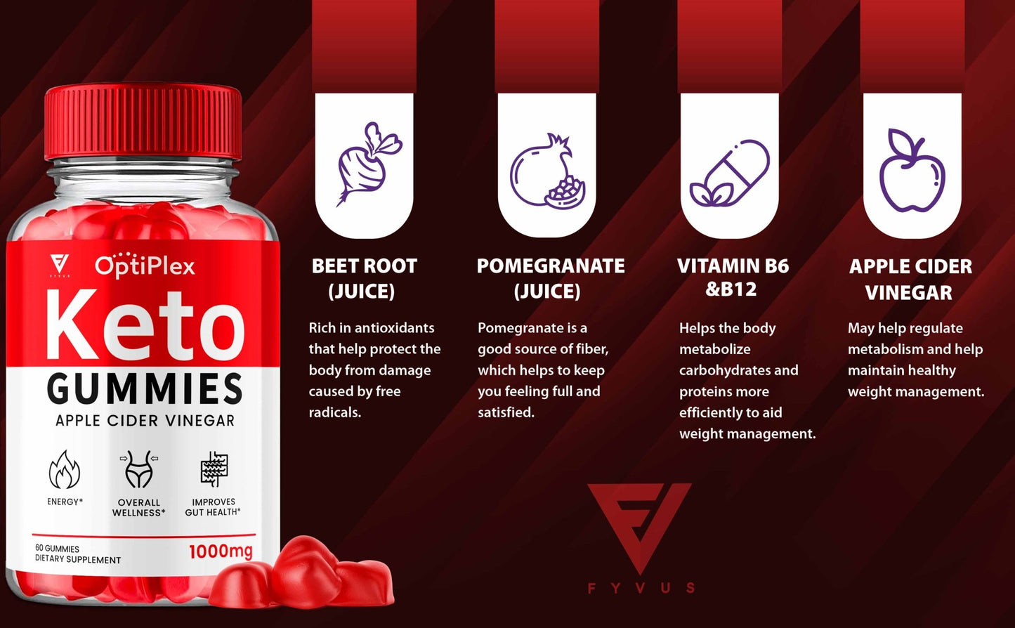 Optiplex - Keto ACV Gummies - Vitamin Place