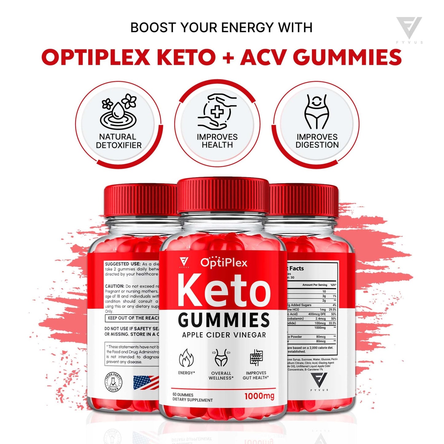 Optiplex - Keto ACV Gummies - Vitamin Place