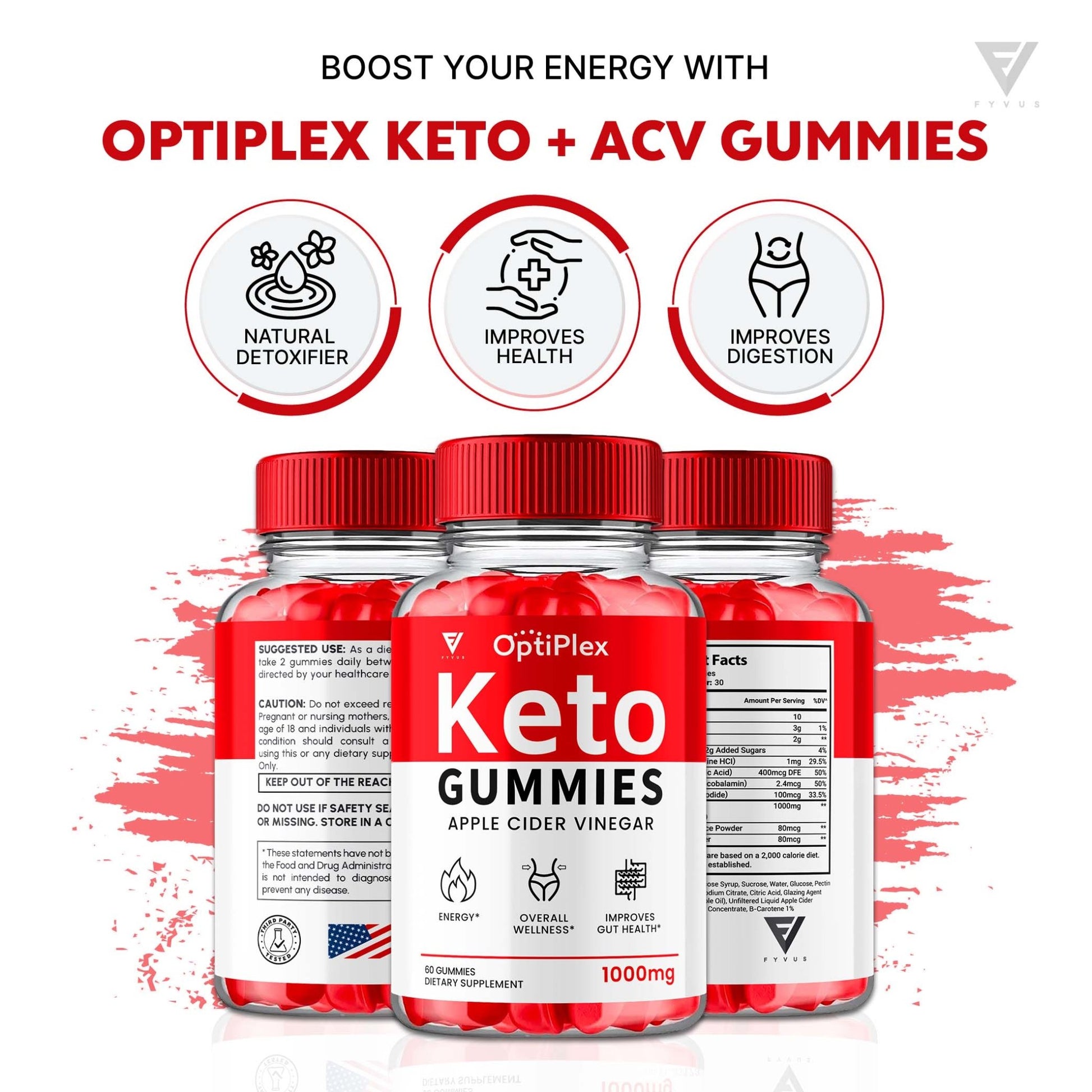 Optiplex - Keto ACV Gummies - Vitamin Place