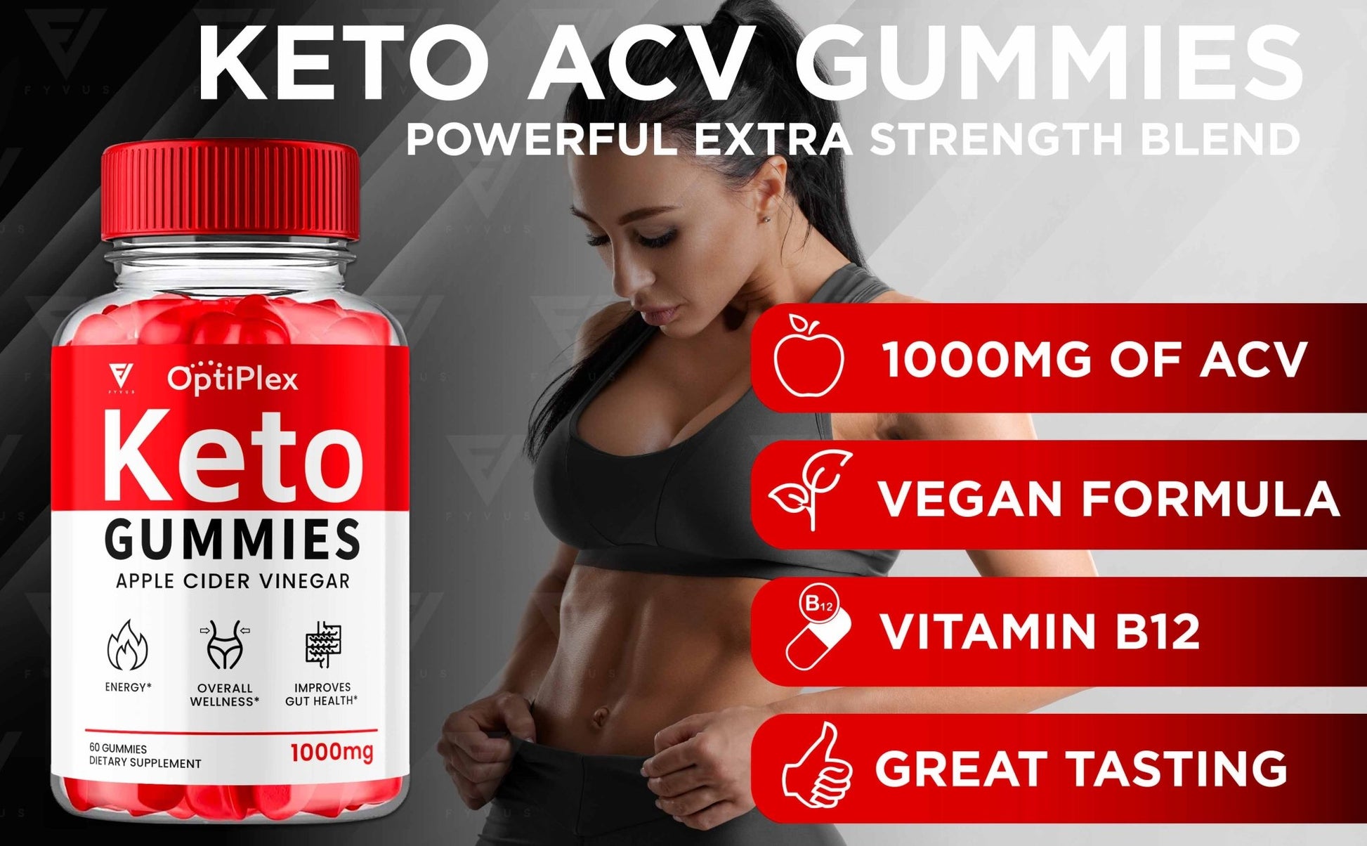 Optiplex - Keto ACV Gummies - Vitamin Place