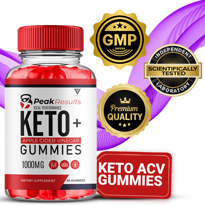 Peak Results Keto ACV Gummies - Vitamin Place - Apple Cider Vinegar Gummies