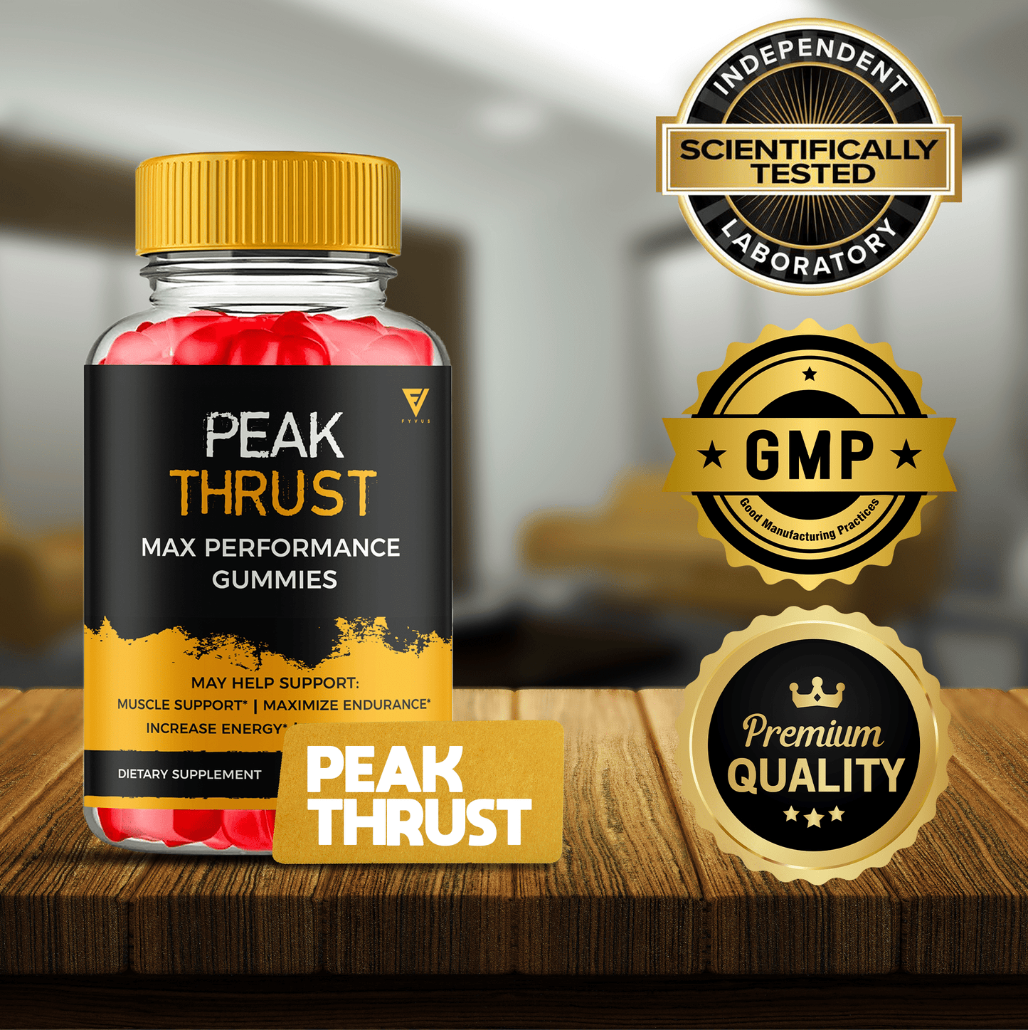 Peak Thrust Gummies - Vitamin Place - Sports Nutrition