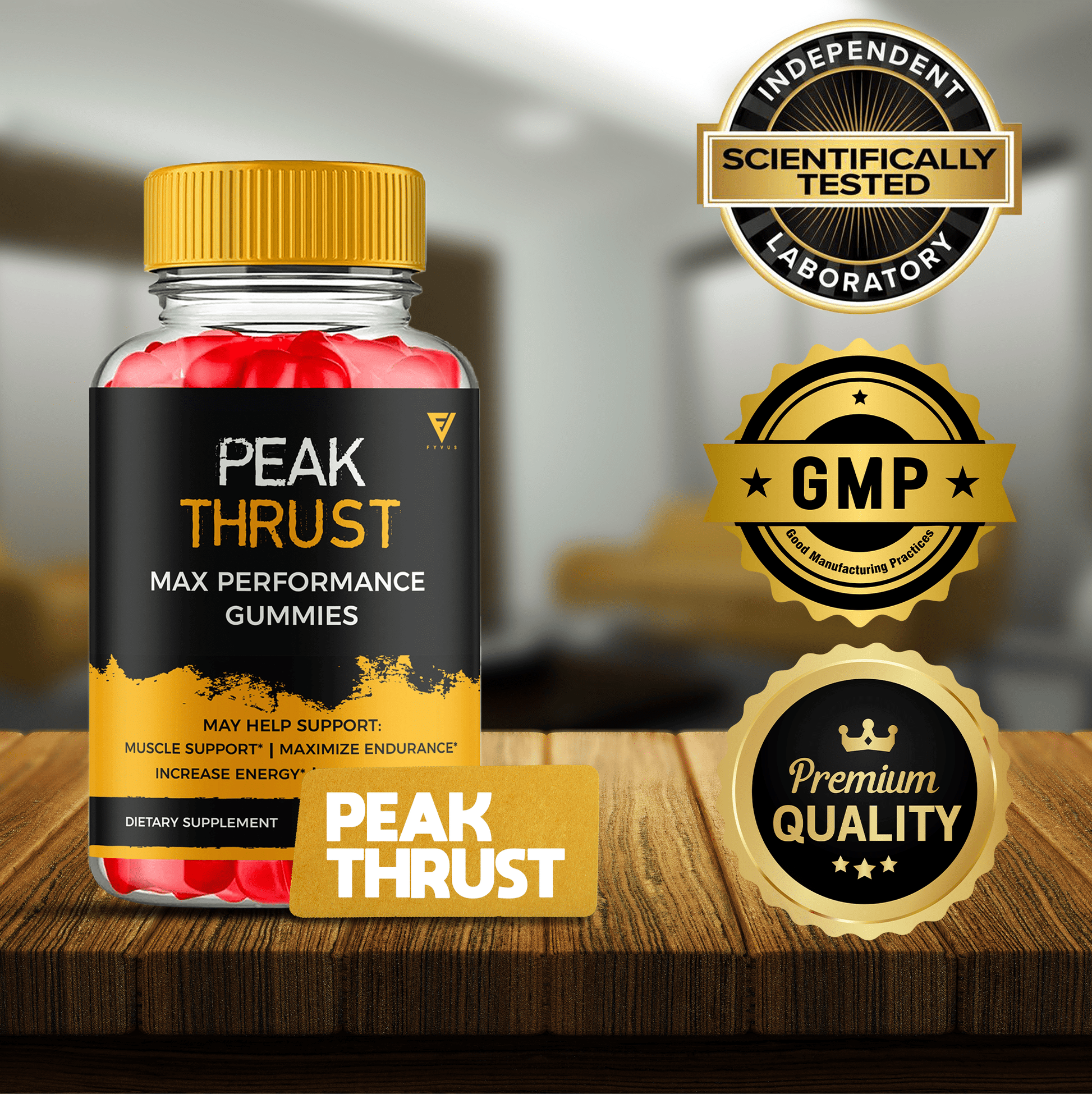 Peak Thrust Gummies - Vitamin Place - Sports Nutrition