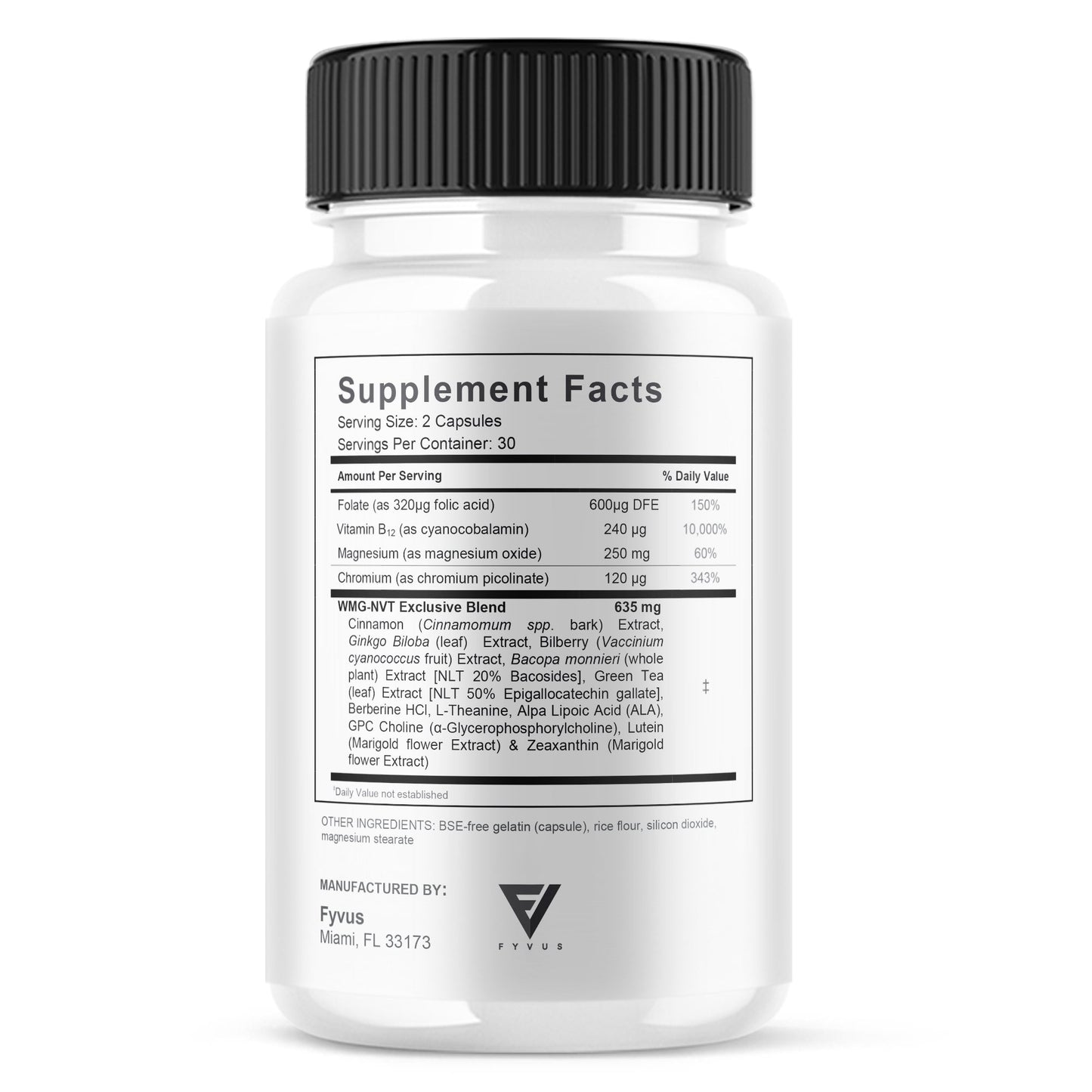 Peak Wellness Berberine Capsules - Vitamin Place - Keto Capsules