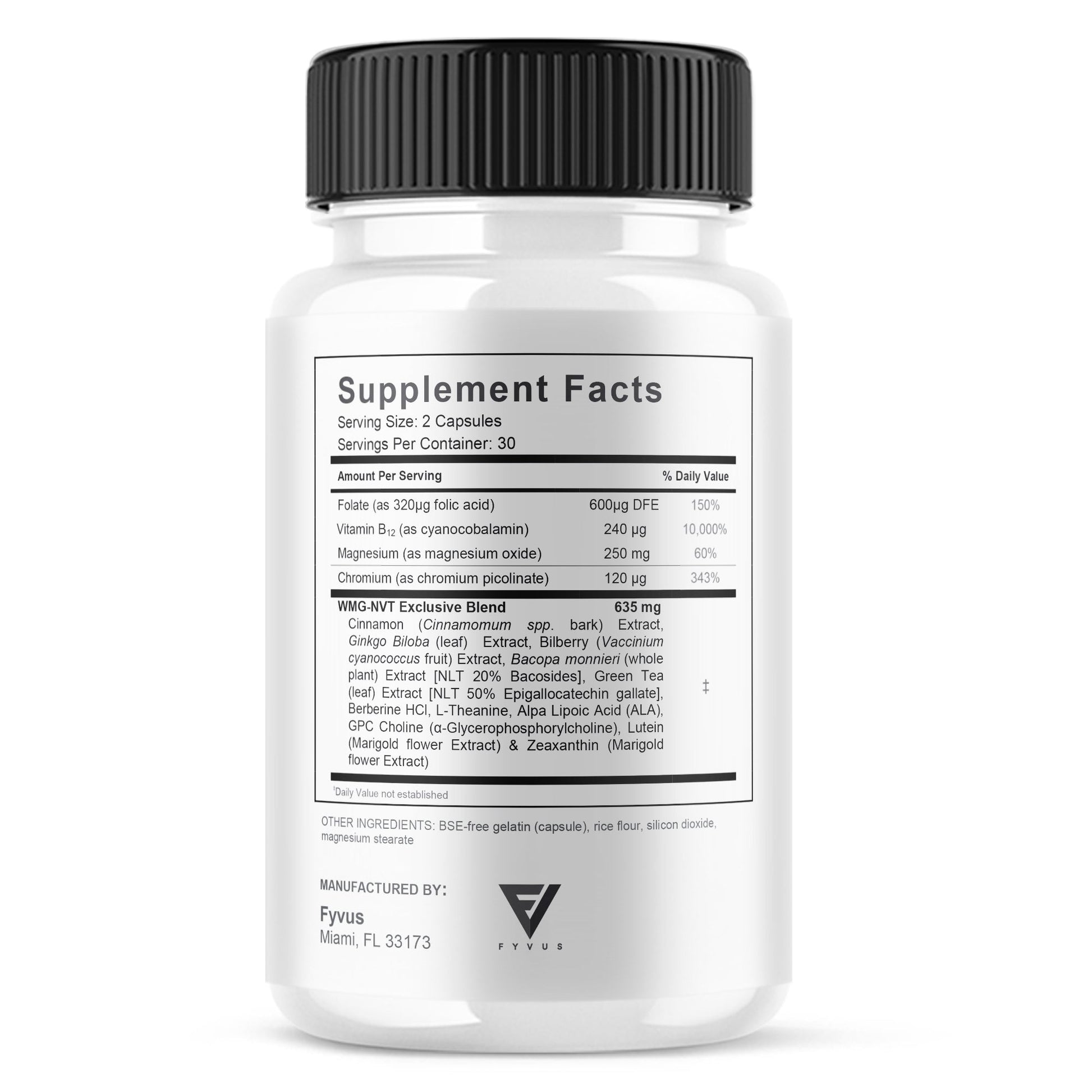 Peak Wellness Berberine Capsules - Vitamin Place - Keto Capsules