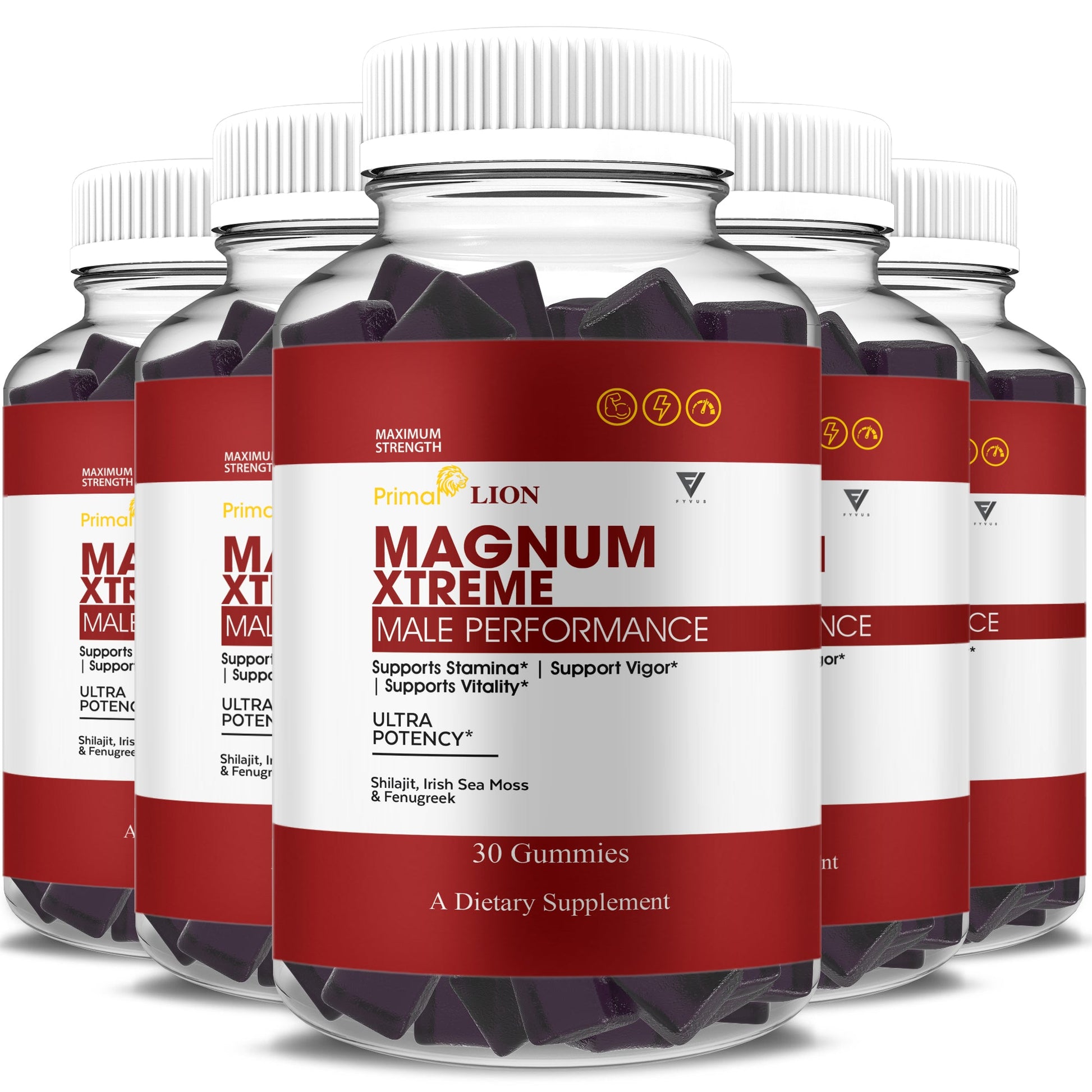 Primal Lion Magnum Extreme Gummies - Vitamin Place