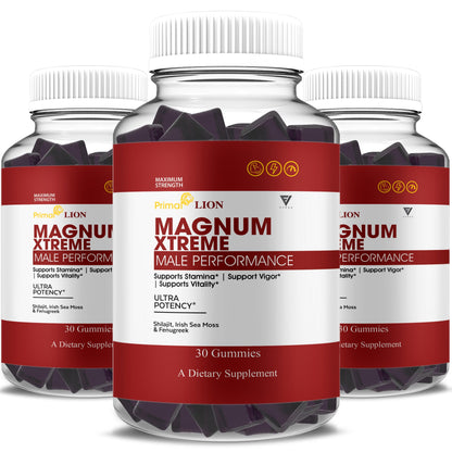 Primal Lion Magnum Extreme Gummies - Vitamin Place