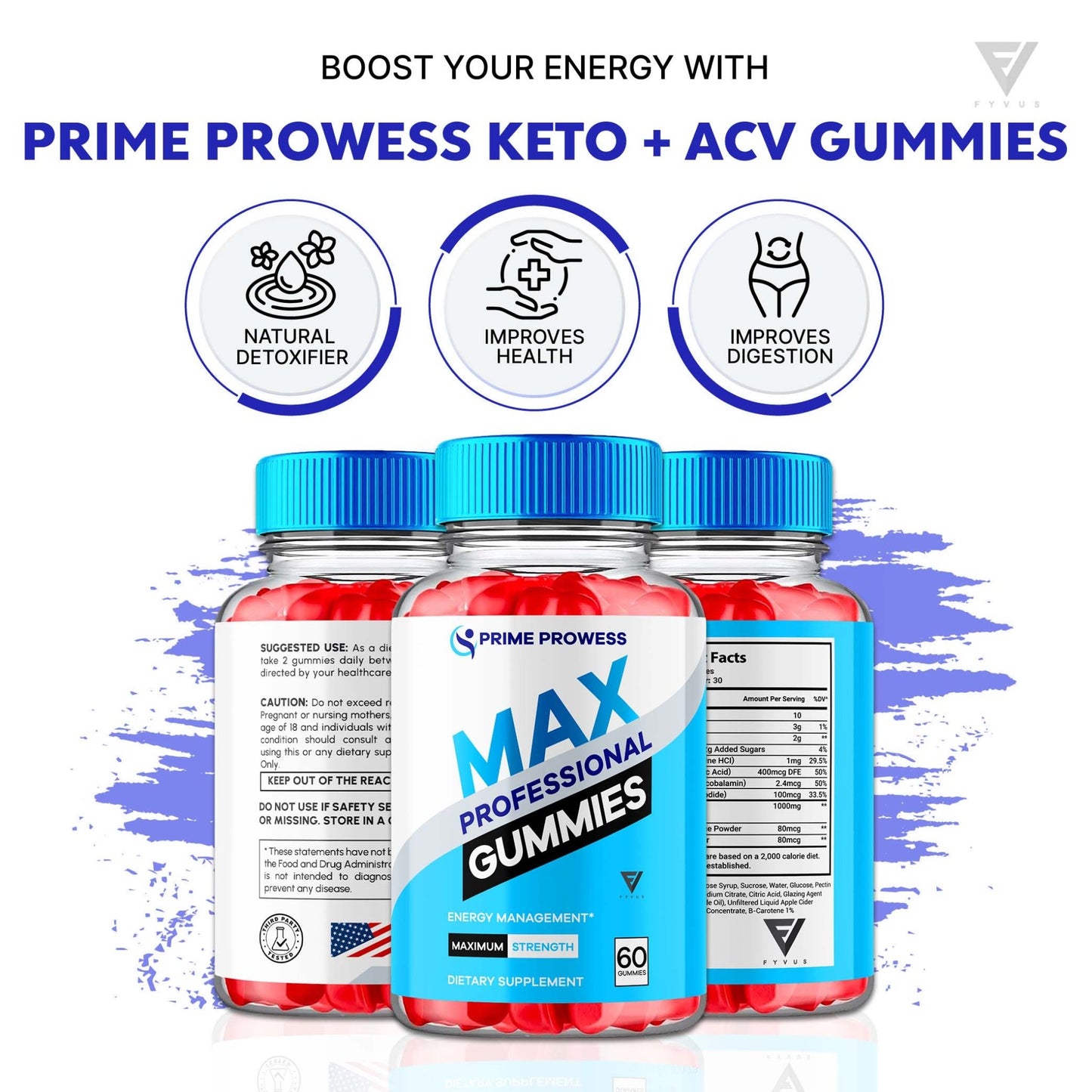 Prime Prowess - Keto ACV Gummies - Vitamin Place