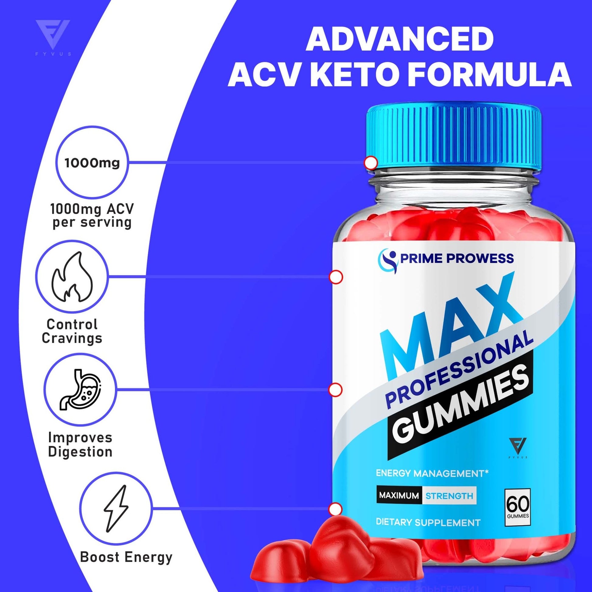Prime Prowess - Keto ACV Gummies - Vitamin Place