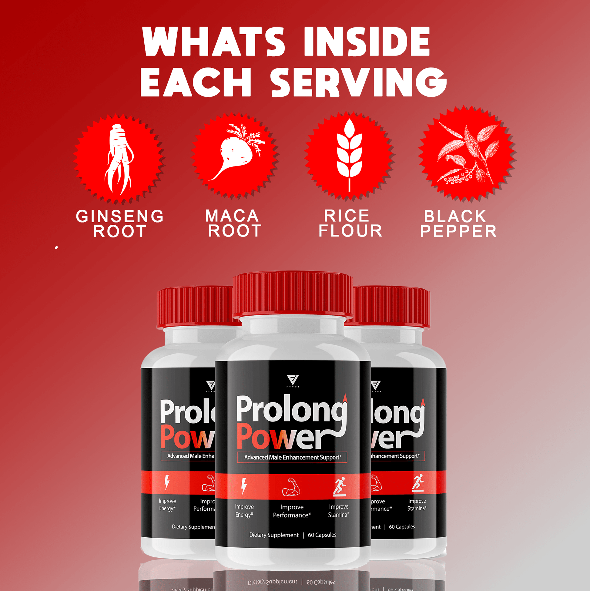Prolong Power Capsules - Vitamin Place - Sports Nutrition
