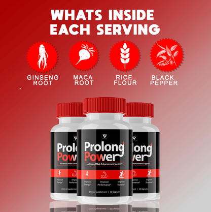 Prolong Power Capsules - Vitamin Place - Sports Nutrition