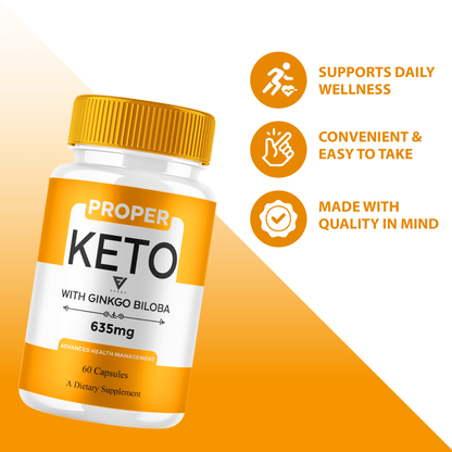 Proper Keto Capsules - Vitamin Place - Keto Capsules