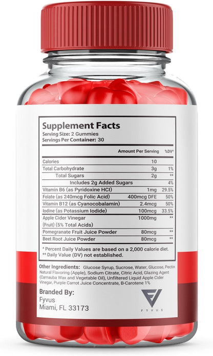 Pure Brilliance Keto ACV Gummies - Vitamin Place - Apple Cider Vinegar Gummies
