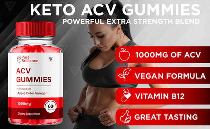 Pure Brilliance - Keto ACV Gummies - Vitamin Place