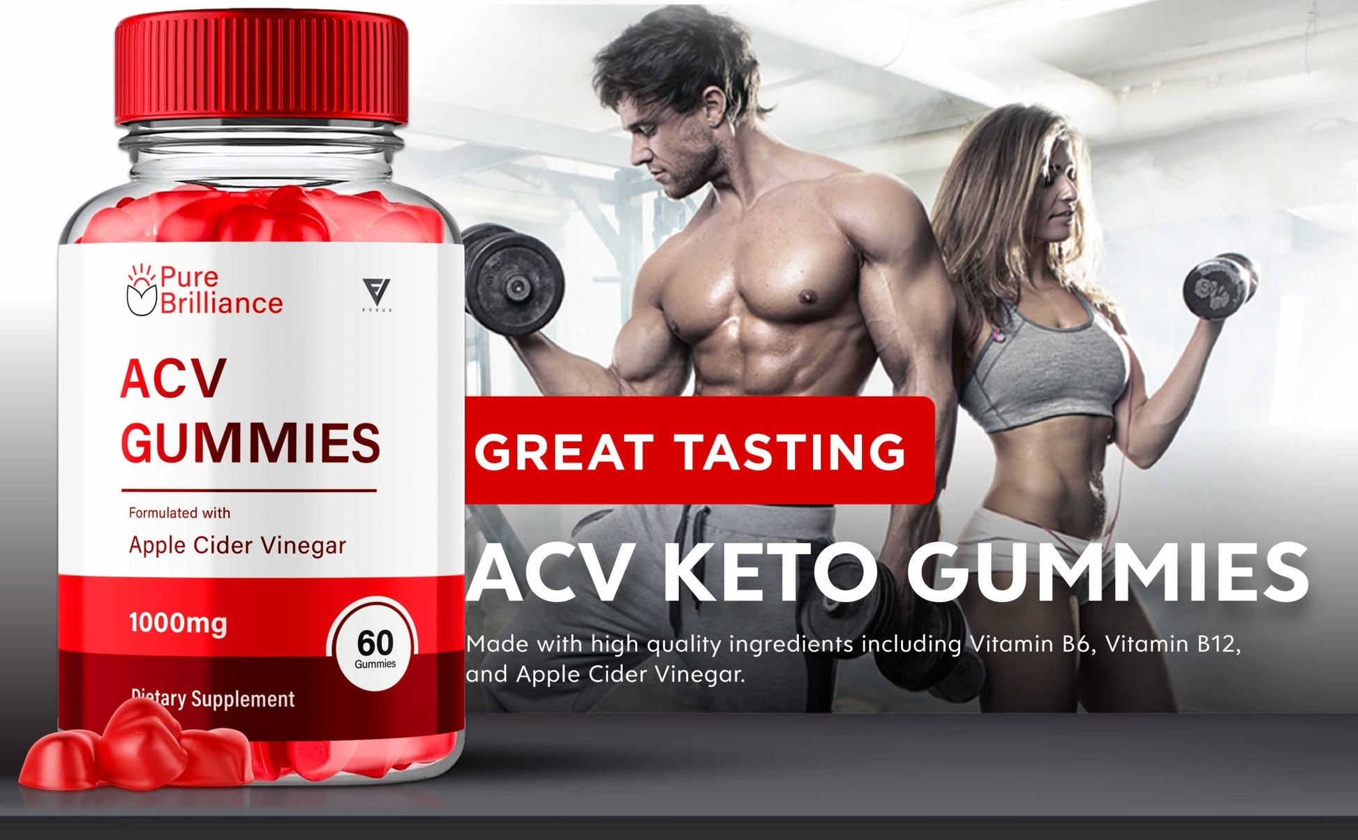 Pure Brilliance - Keto ACV Gummies - Vitamin Place