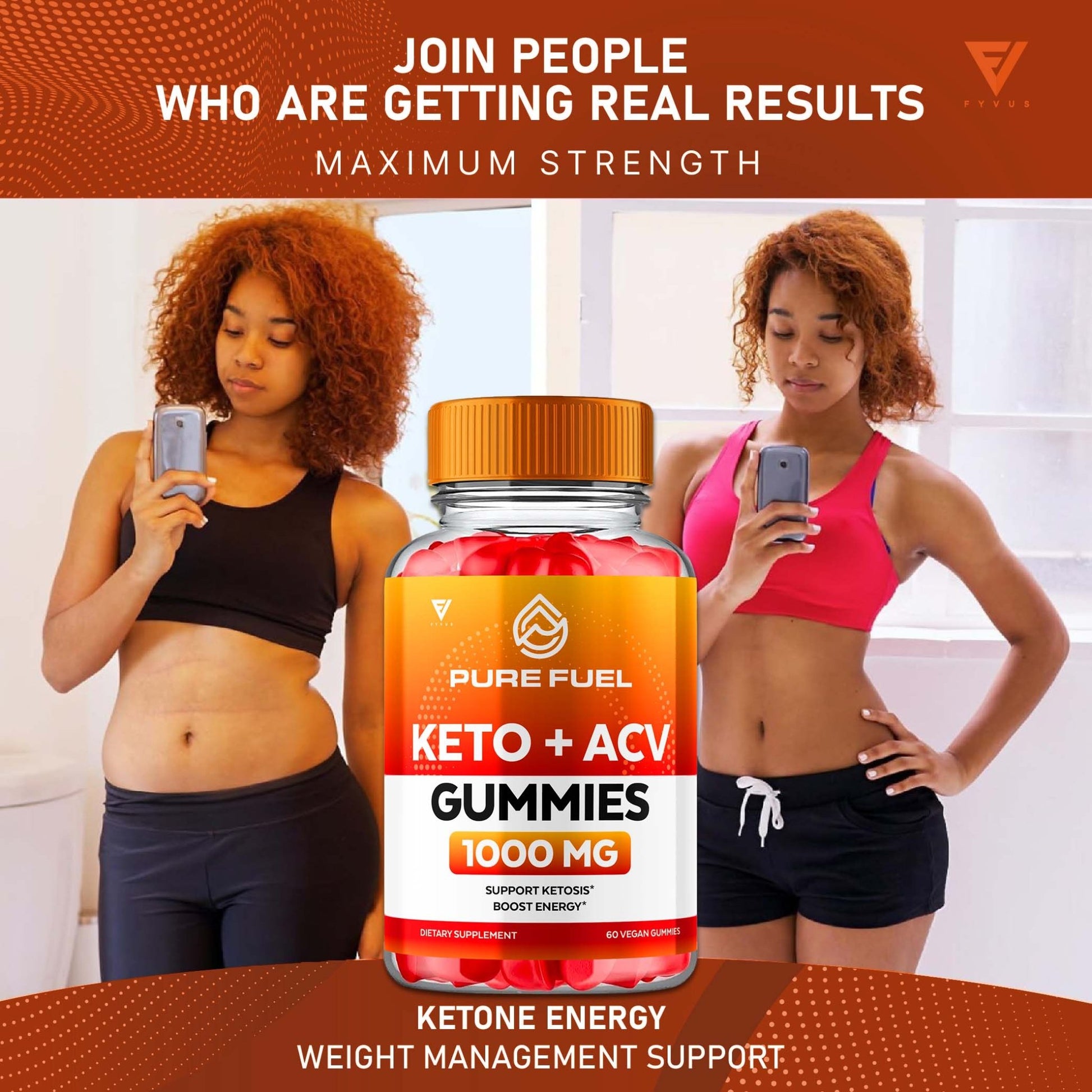 Pure Fuel - Keto ACV Gummies - Vitamin Place