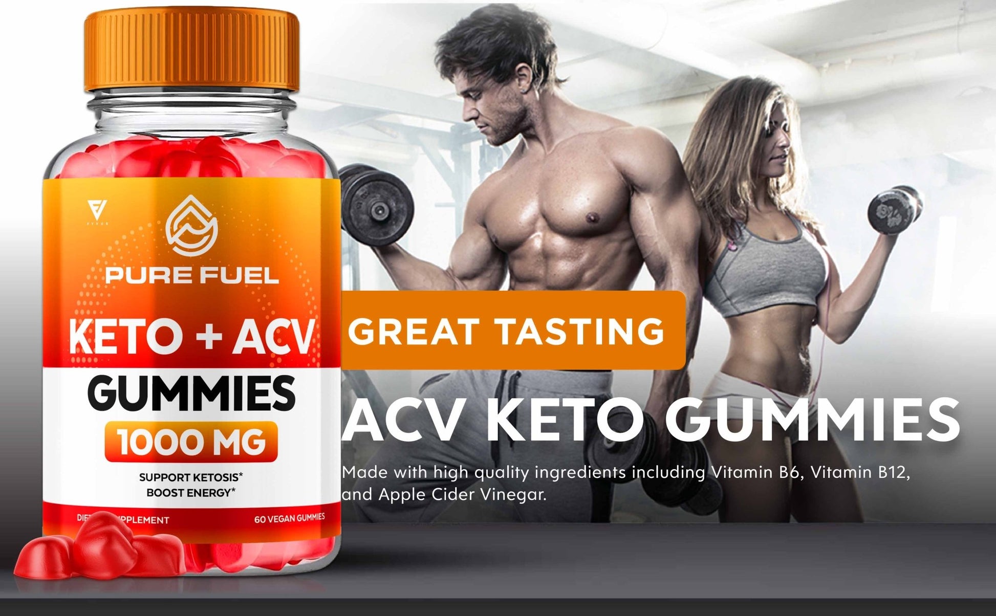 Pure Fuel - Keto ACV Gummies - Vitamin Place