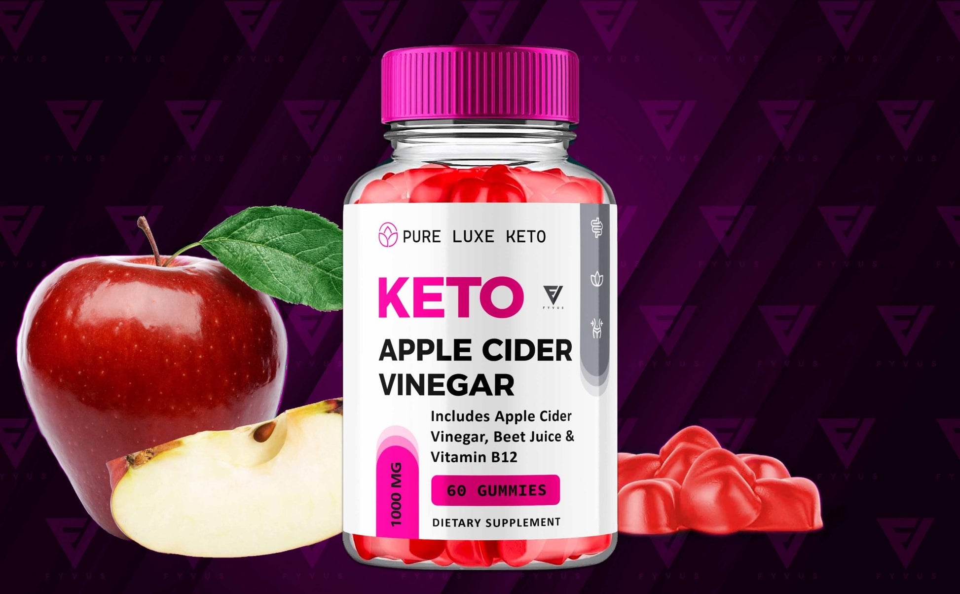 Pure Luxe - Keto ACV Gummies - Vitamin Place