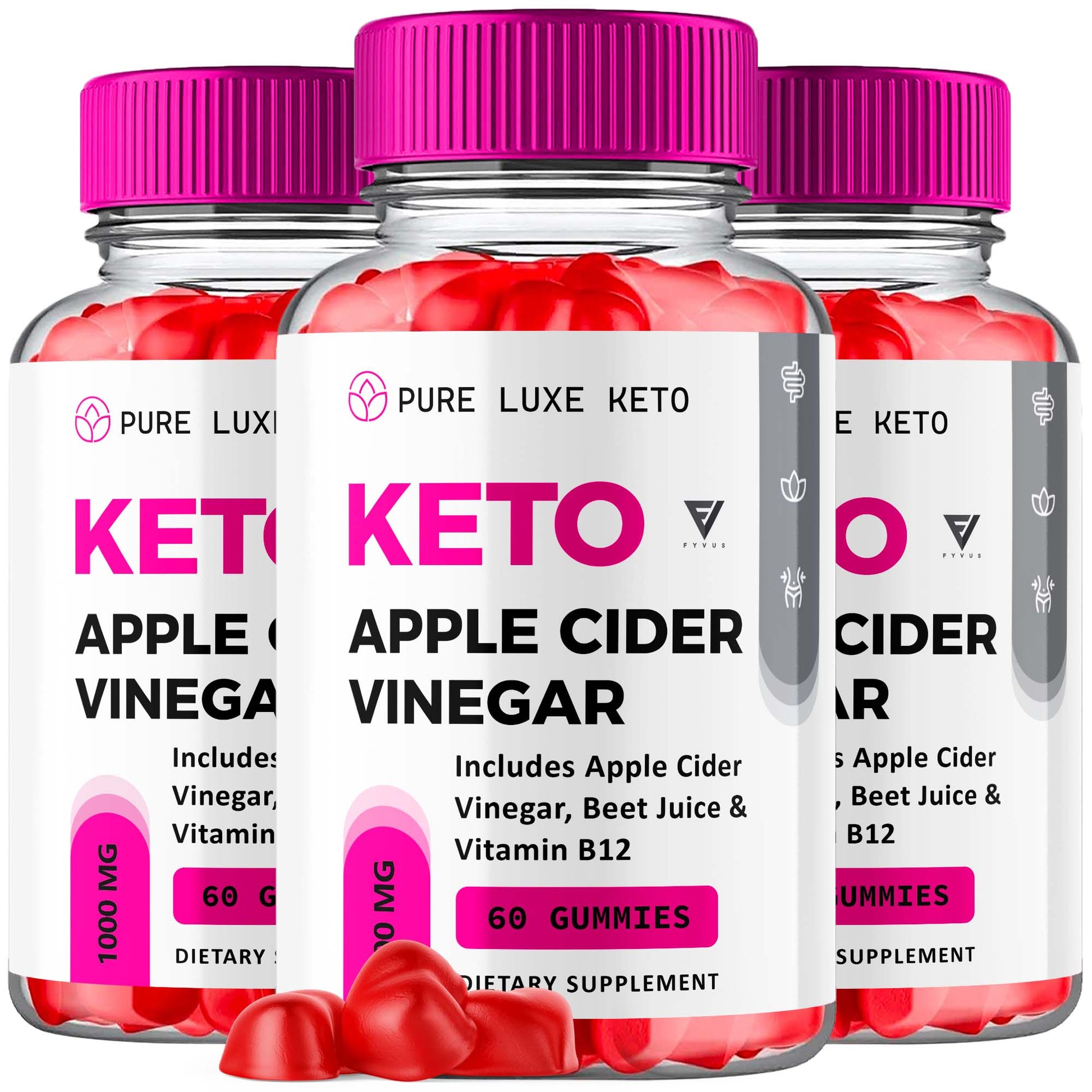 Pure Luxe - Keto ACV Gummies - Vitamin Place