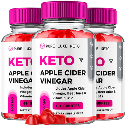 Pure Luxe - Keto ACV Gummies - Vitamin Place