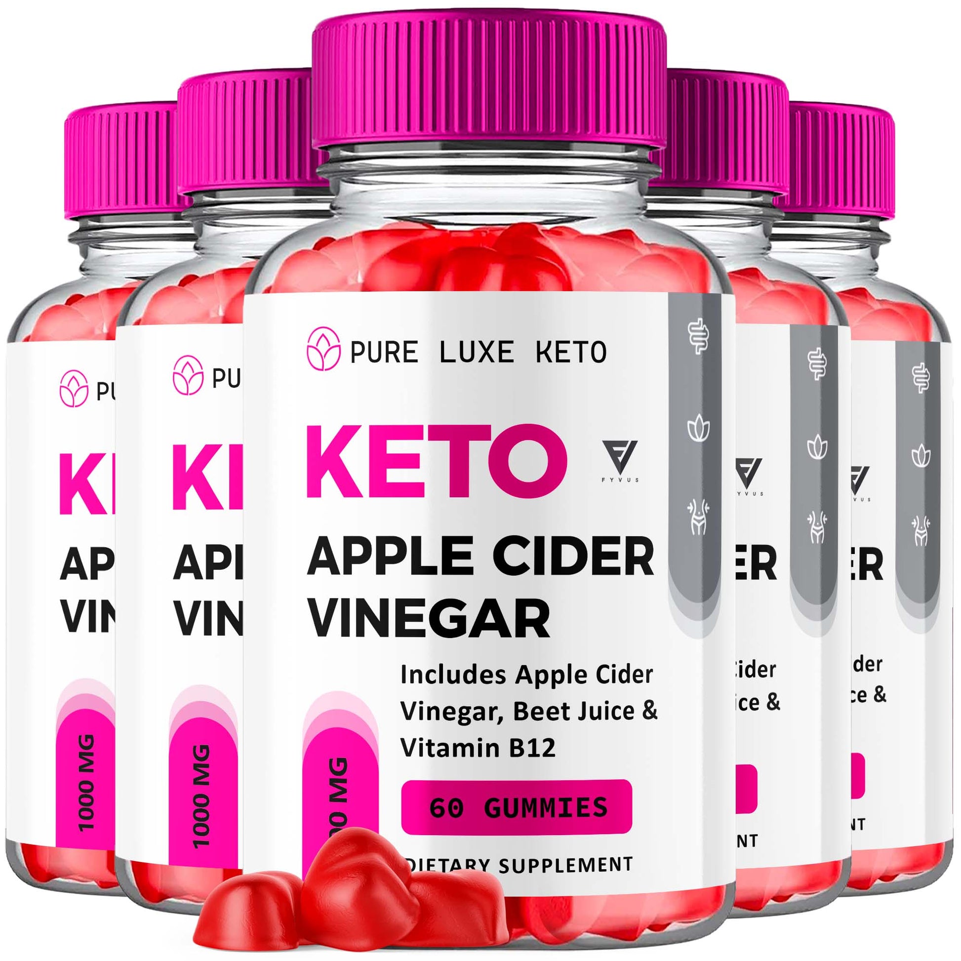 Pure Luxe - Keto ACV Gummies - Vitamin Place