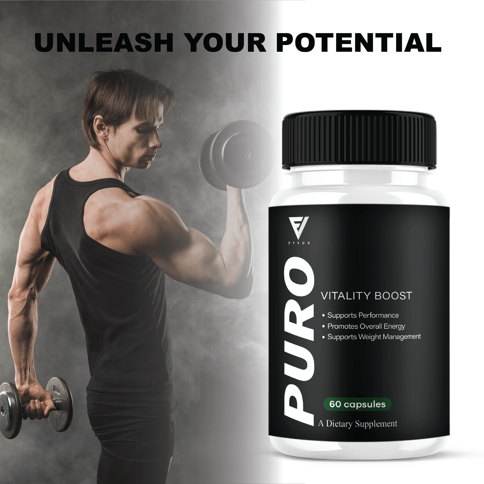 Puro Vitality Capsules - Vitamin Place - Sports Nutrition