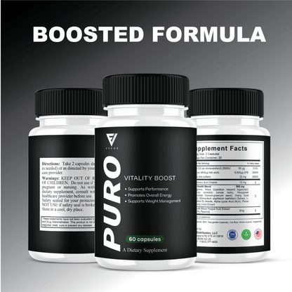 Puro Vitality Capsules - Vitamin Place - Sports Nutrition