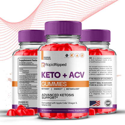 Rapid Ripped Keto ACV Gummies - Vitamin Place