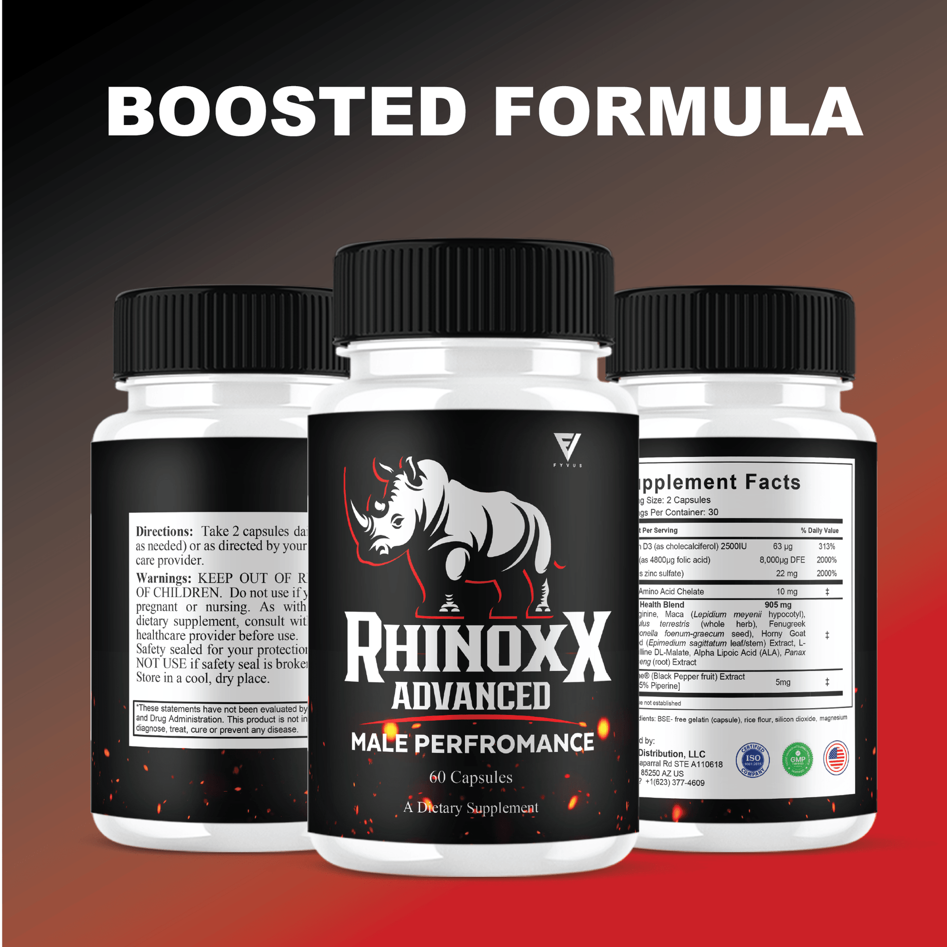 Rhinoxx Capsules - Vitamin Place - Men's Health