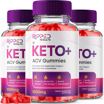 Ripped Results Keto ACV Gummies - Vitamin Place