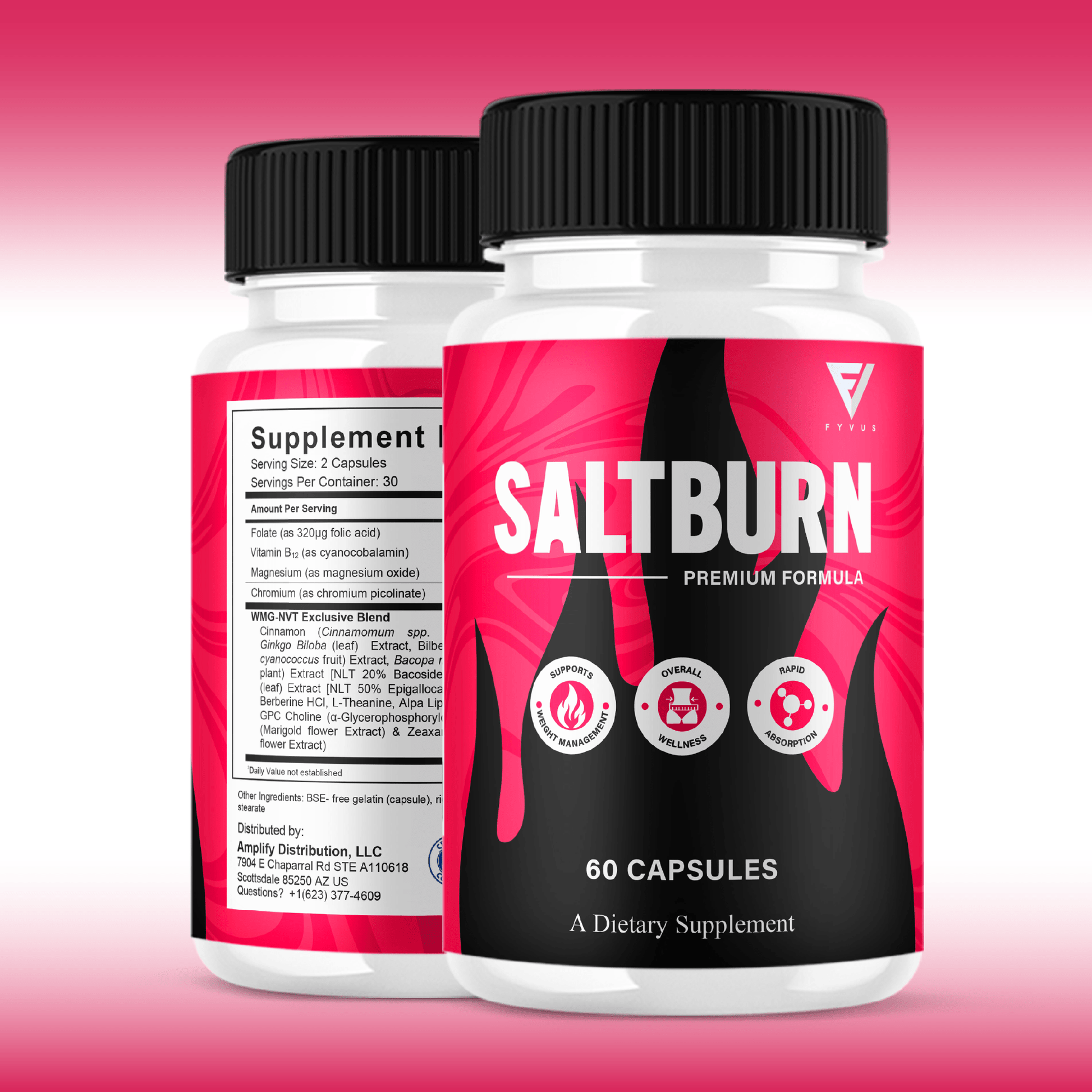 Salt Burn Capsules - Vitamin Place - Keto Capsules